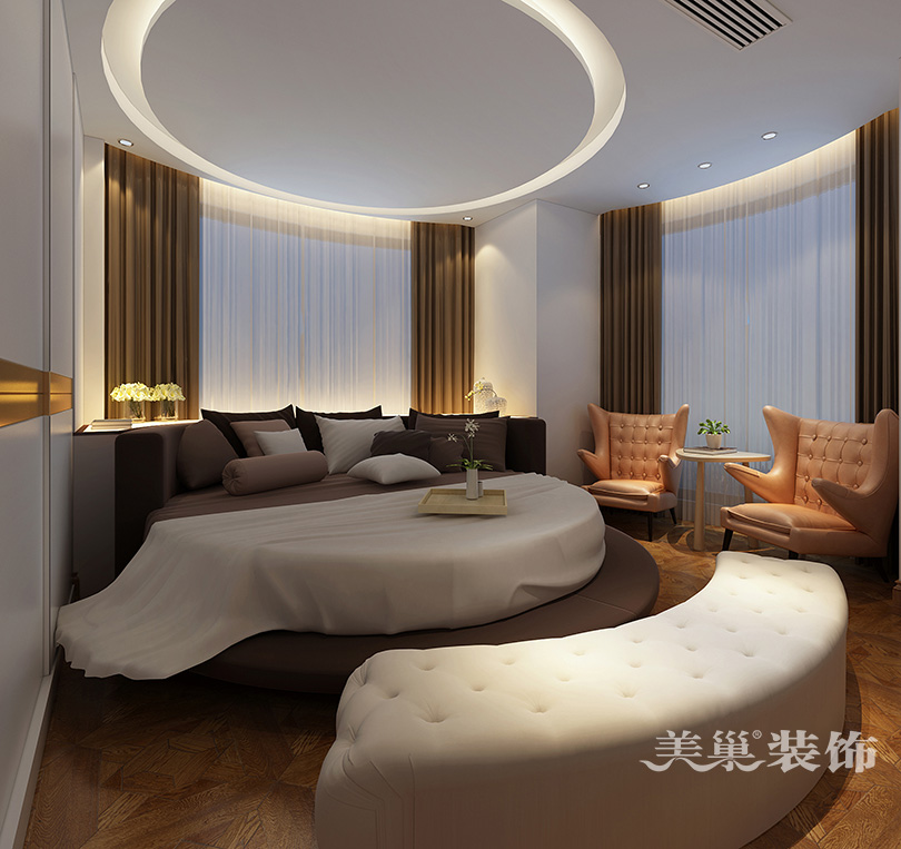 郑州市蓝堡湾装修,蓝堡湾159平装修