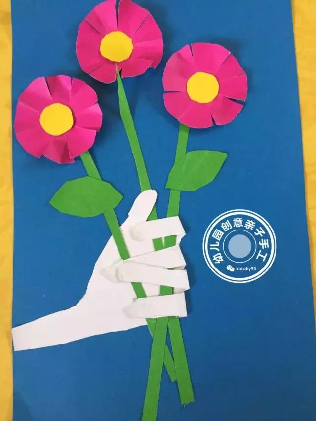 幼儿园孩子手工教师节礼物最简单,教师节幼儿园亲子手工做法