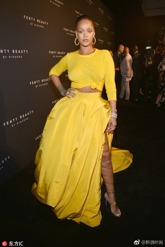 rihanna的美妆,rihanna彩妆从哪儿买