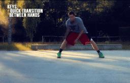 篮球运球教学基本功零基础女生,篮球8-10岁原地运球基本功