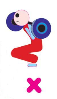 小孩一深蹲膝盖就响怎么回事,为什么练深蹲时膝盖会嘎嘣响