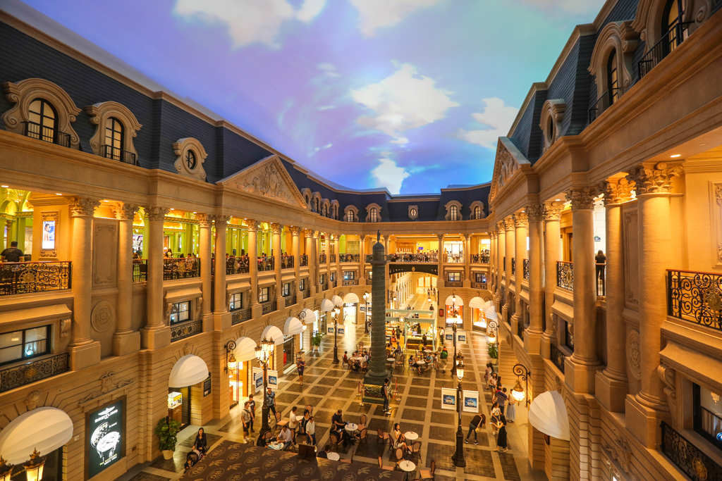 澳门巴黎人，不出国门也能体验的法式风情