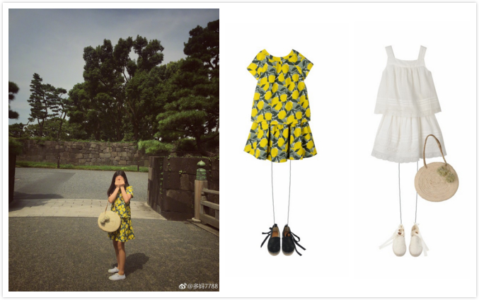 五月母女出游怎么穿,多多妈穿搭