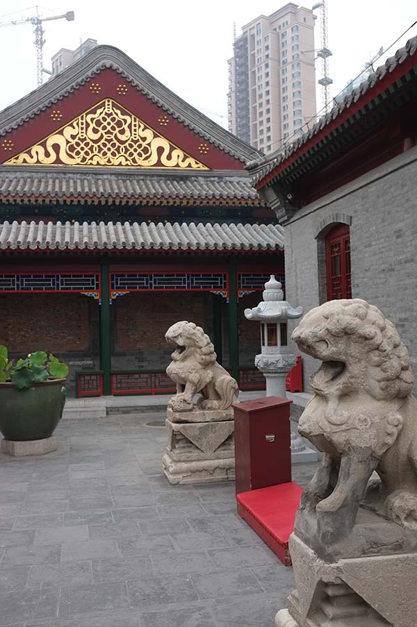 大悲禅院夜景,大悲禅院内部图片