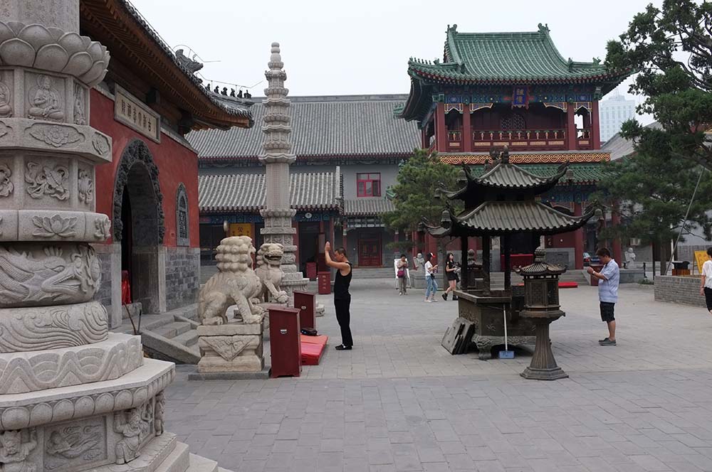 大悲禅院夜景,大悲禅院内部图片