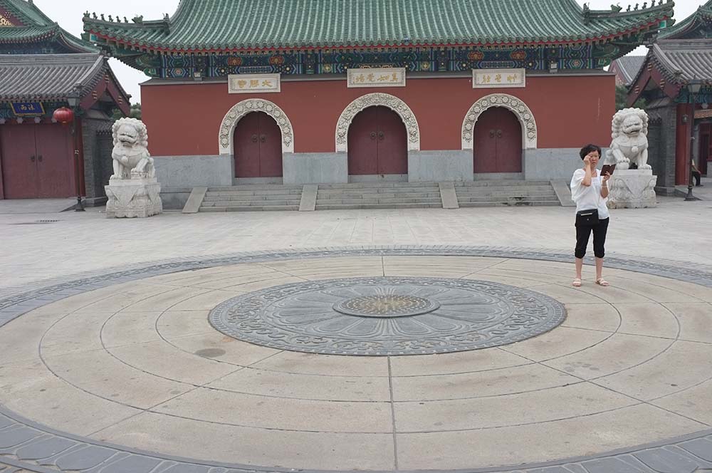 大悲禅院夜景,大悲禅院内部图片