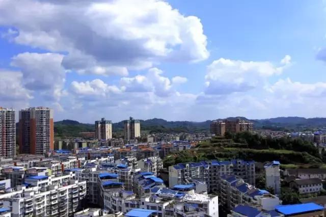 蓬溪——我的家乡，云朵飘过的每一帧都美的不真实……