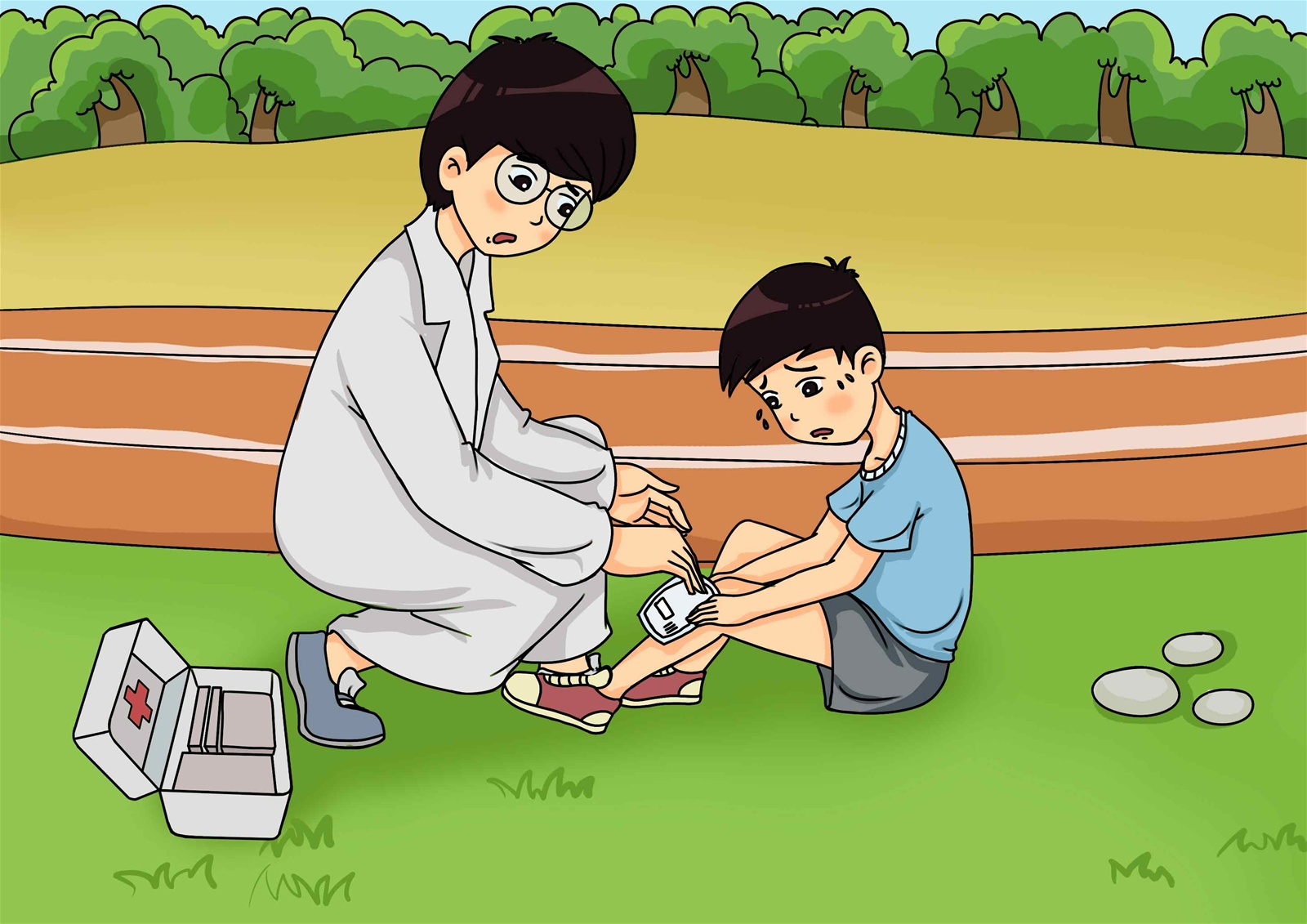 伤口摔伤了破皮怎么处理,磕破皮伤口碰到水如何处理