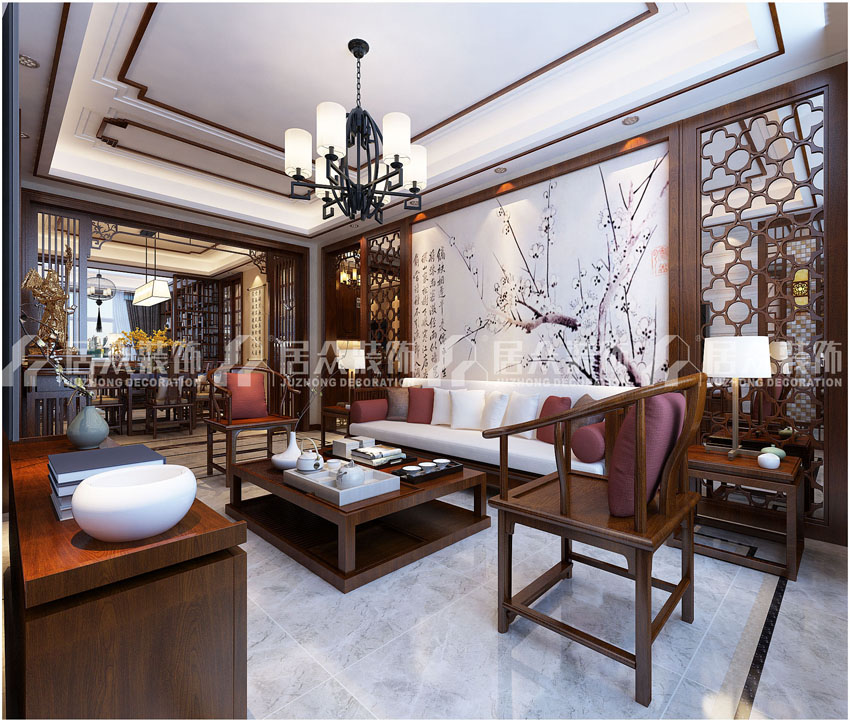 太原龙湖天钜108装修效果,龙湖丽景装修风格