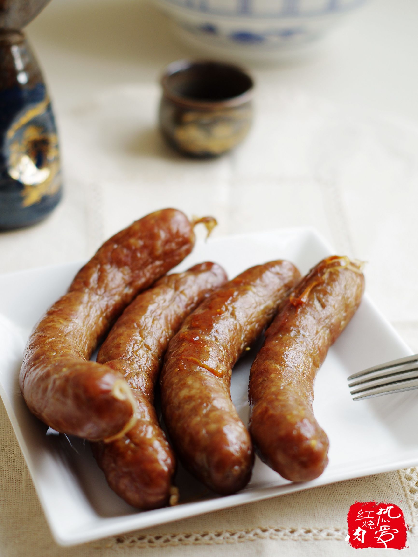 自制脆肠不q弹怎么补救,怎么煮肠不会爆