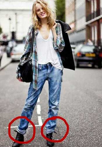 牛仔裤买来太长怎么办,男士牛仔裤裤腿怎么卷