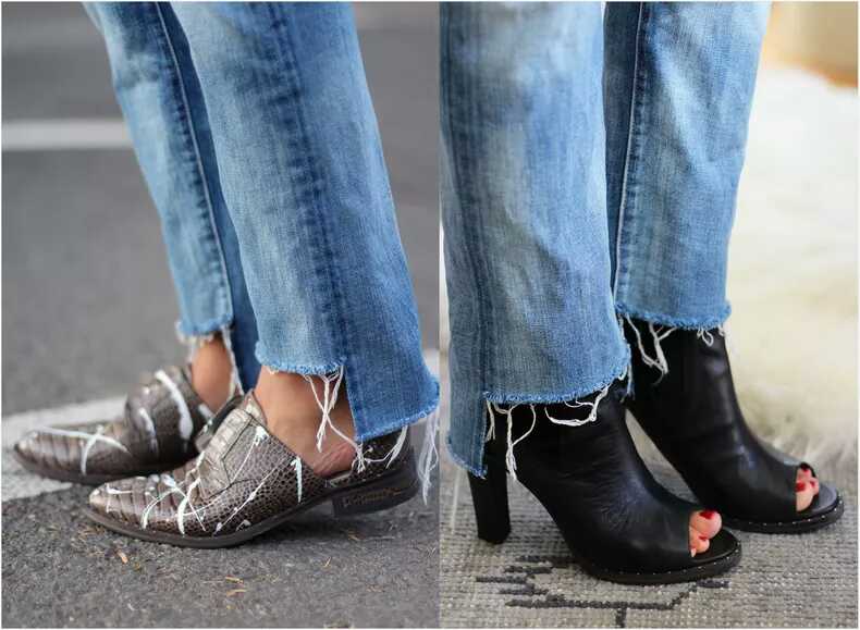 牛仔裤买来太长怎么办,男士牛仔裤裤腿怎么卷