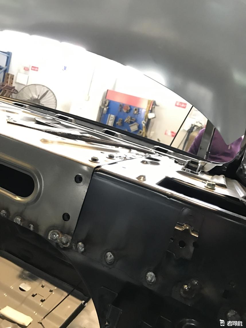 事故车钣金修复,事故车维修钣金全过程