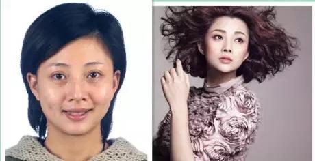 看了这些女明星化妆前后的对比照，才知道什么叫鬼斧神工