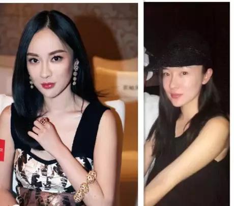 看了这些女明星化妆前后的对比照，才知道什么叫鬼斧神工