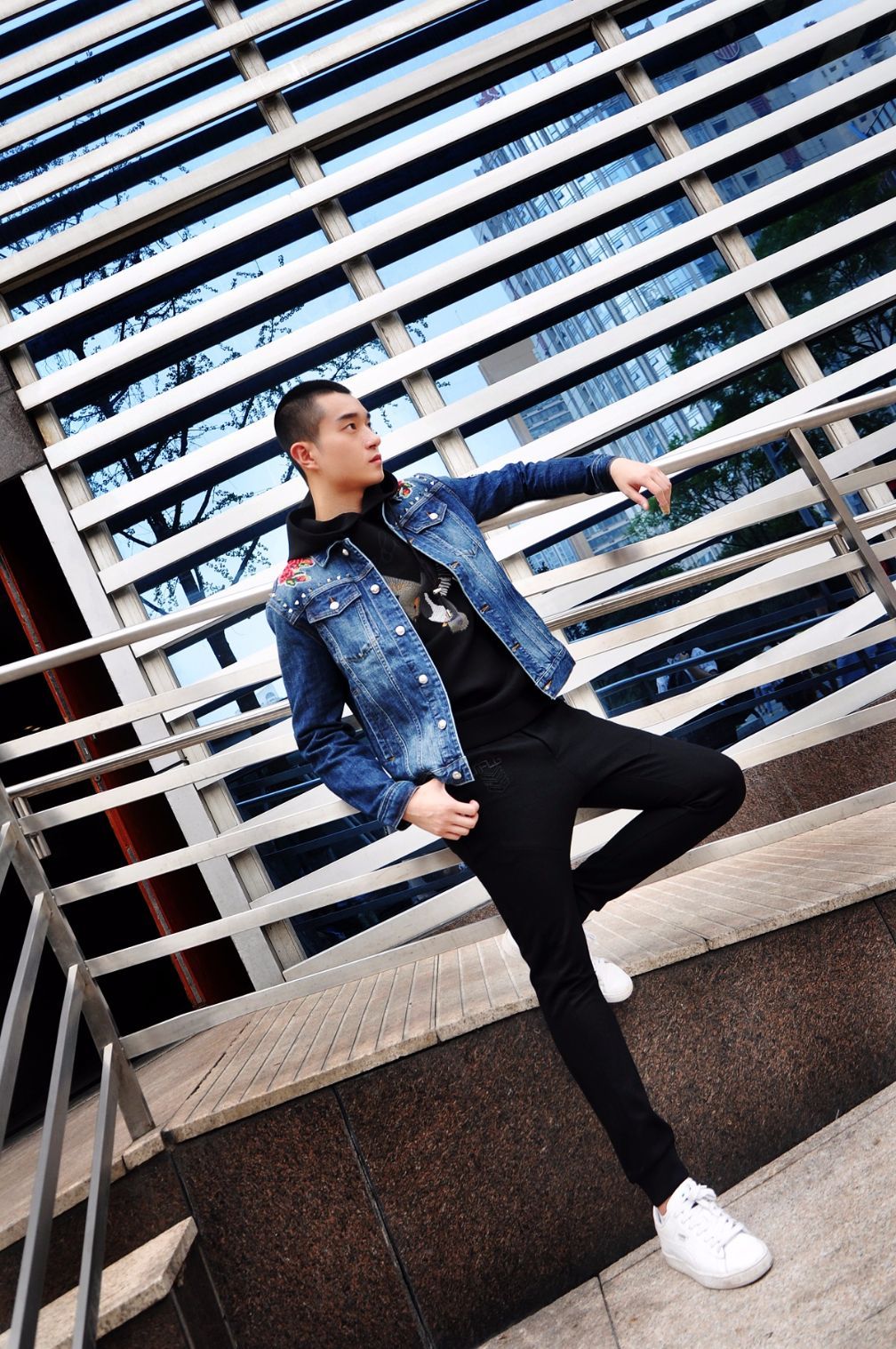 重庆潮流穿搭街拍男生,重庆时尚街拍冬季