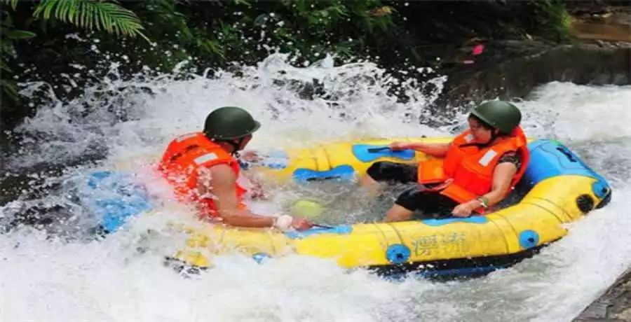 竹筏漂流桂林山涧,漂流蹦极北京
