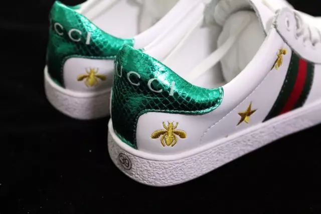 古琦印花小白鞋,古琦小白鞋同款