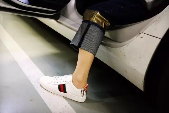 古琦印花小白鞋,古琦小白鞋同款