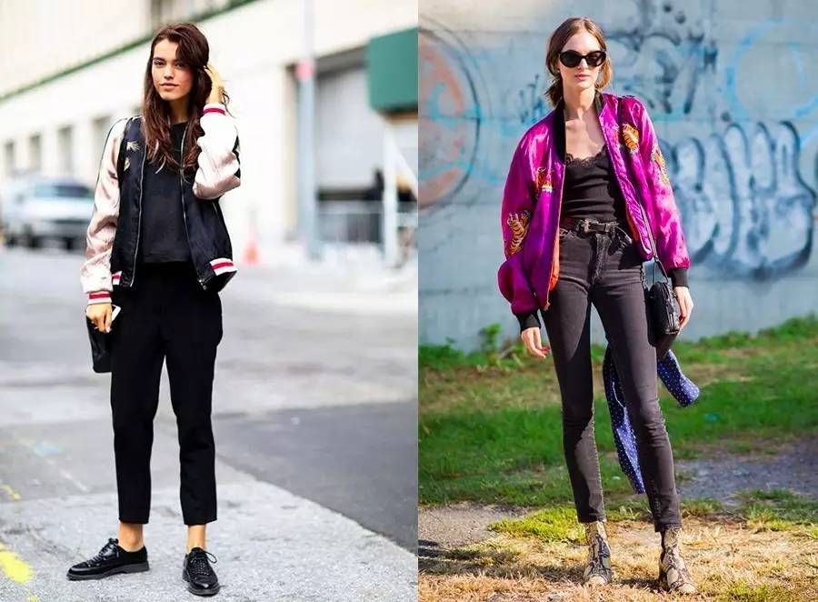 重磅刺绣夹克,朋克风刺绣夹克