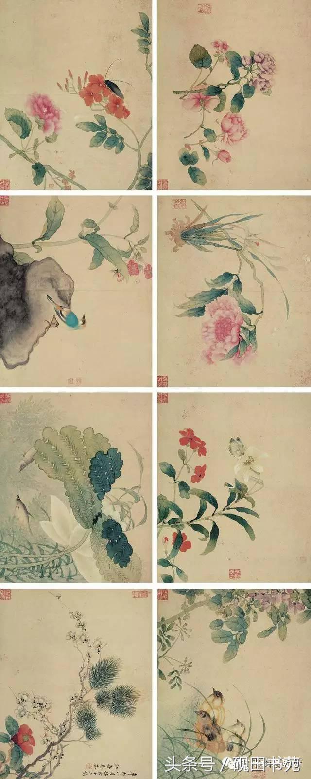 清·女画家马荃画作欣赏