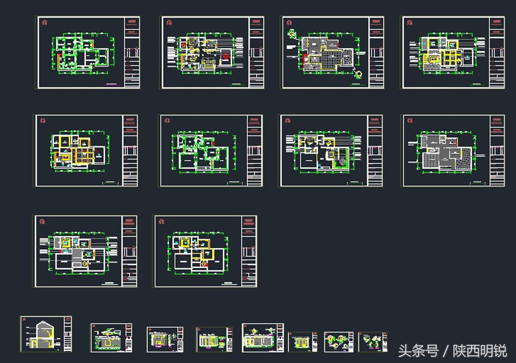 画施工图多久能把细节都弄明白,画施工图的时候哪些地方关注成块