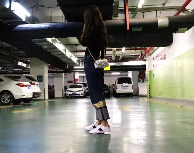 古琦印花小白鞋,古琦小白鞋同款