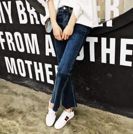 古琦印花小白鞋,古琦小白鞋同款