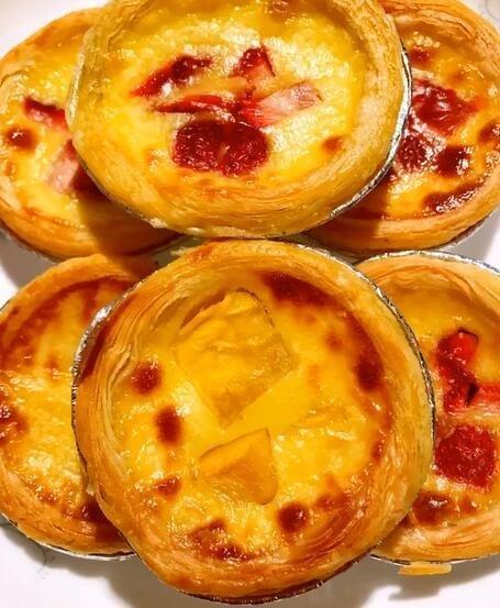 在家就能吃的肯德基蛋挞,肯德基的半成品蛋挞在家怎么弄