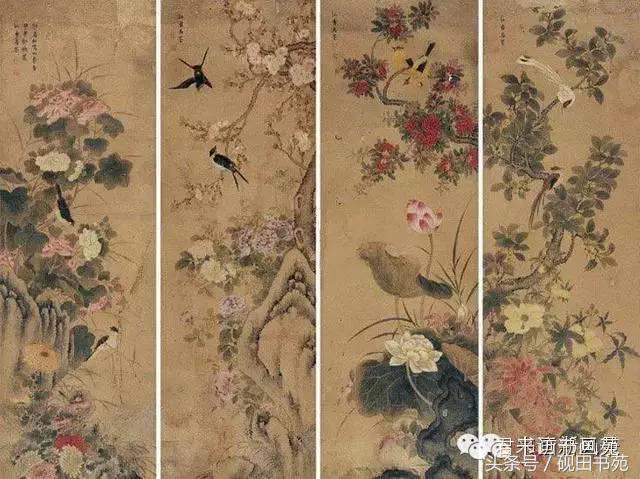 清·女画家马荃画作欣赏