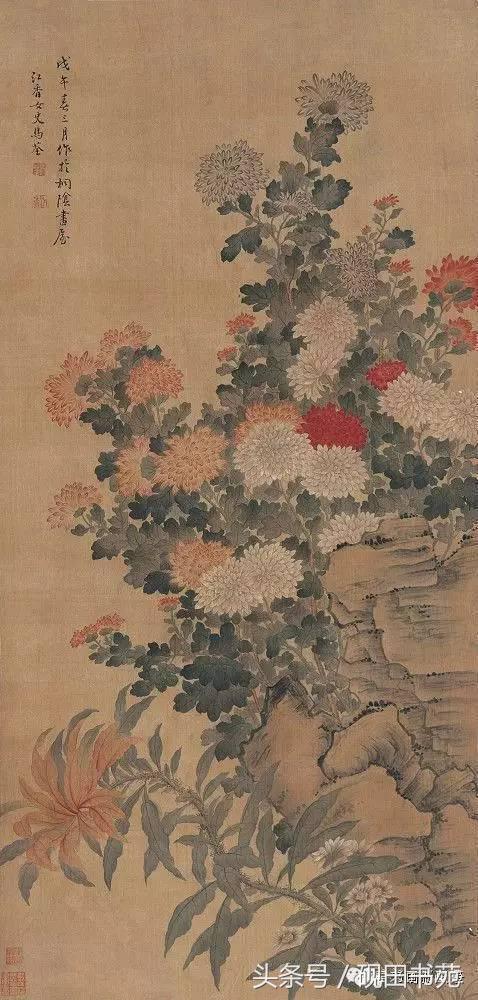 清·女画家马荃画作欣赏