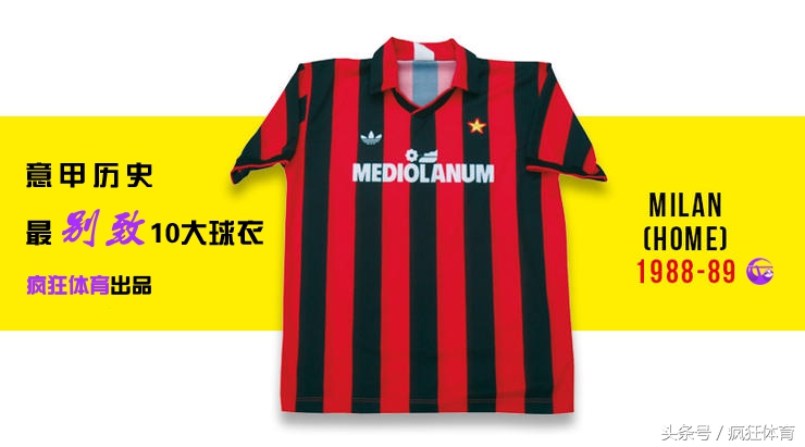 你绝没见过的10件意甲经典球衣！巴蒂+超级玛丽打碎樊笼飞蓝鹰