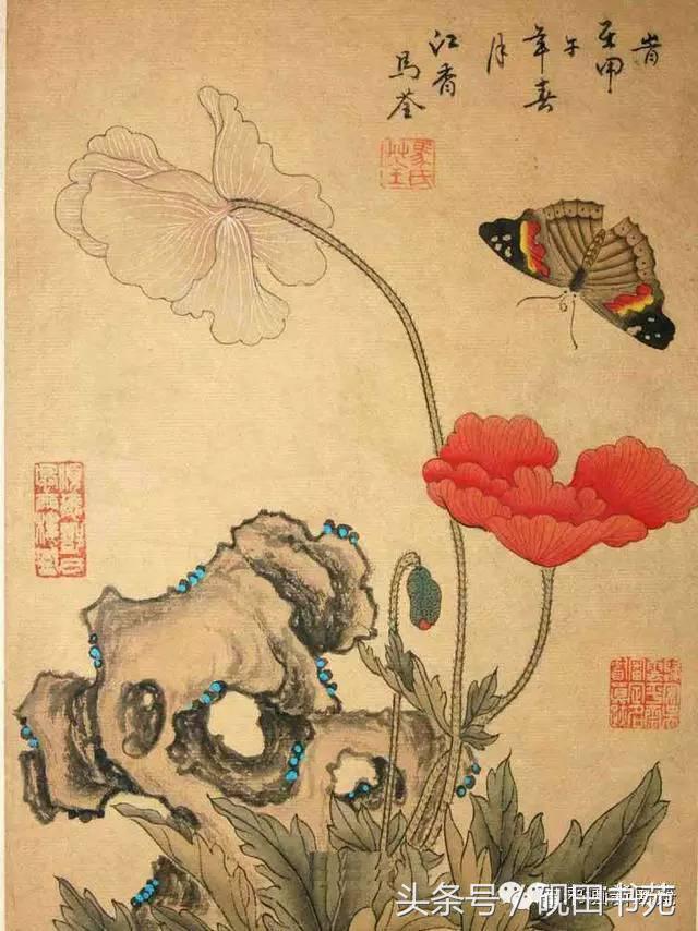 清·女画家马荃画作欣赏