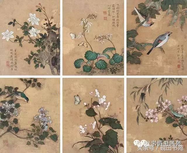 清·女画家马荃画作欣赏