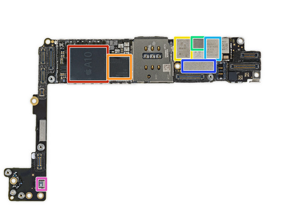 iphone7plus拆解全过程,苹果7plus与8plus的拆机区别