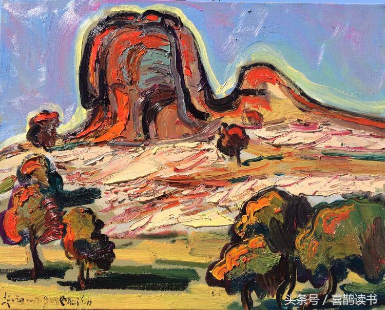 书法家赵福,山水画大师赵福