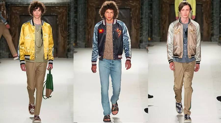 重磅刺绣夹克,朋克风刺绣夹克