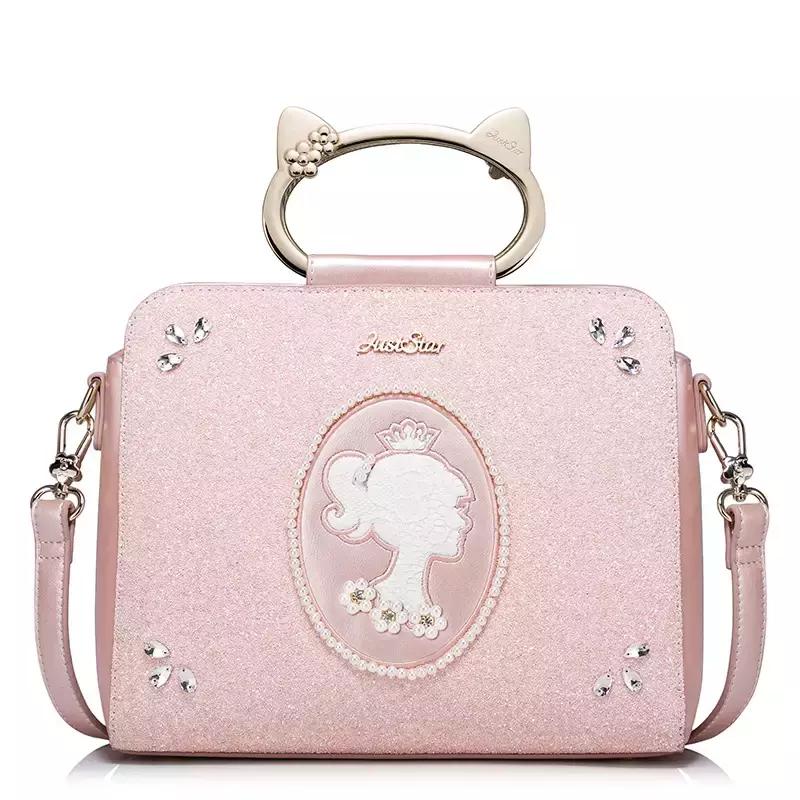 淑女包包甜美,淑女单肩包女大容量