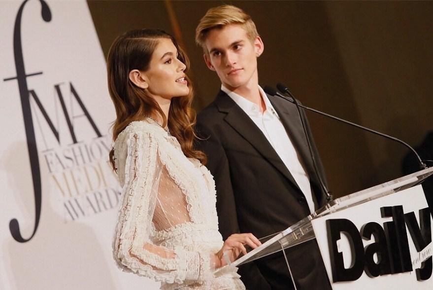 kaiagerber辛迪克劳馥,辛迪克劳馥的女儿kaia首秀