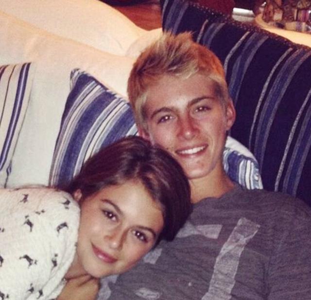 kaiagerber辛迪克劳馥,辛迪克劳馥的女儿kaia首秀