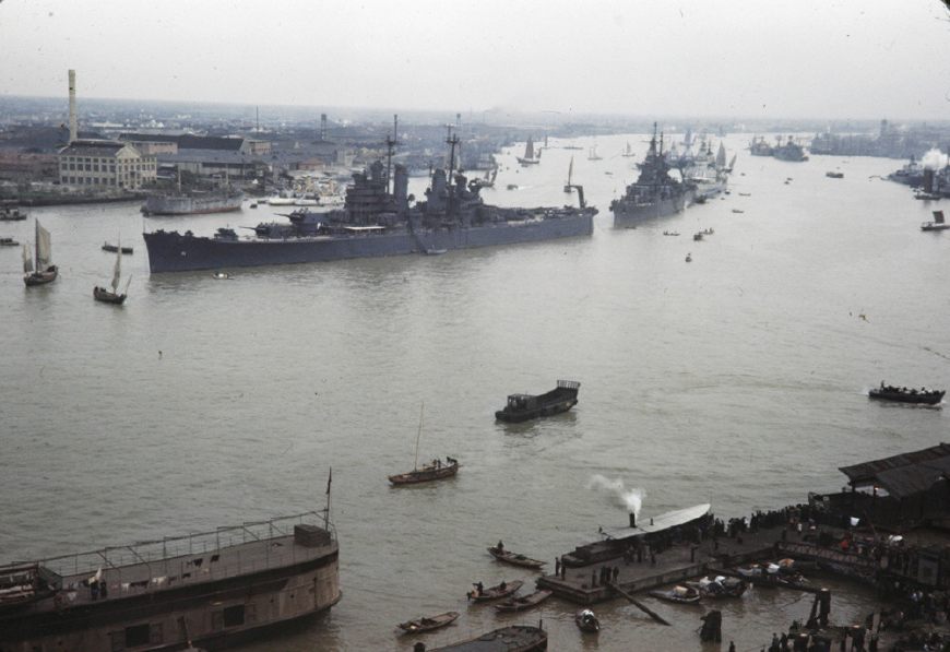 40年前的上海街景,回忆一下旧上海的风情