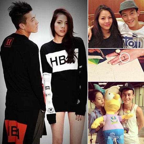 陈冠希穿着黑色戴帽卫衣拍照,陈冠希穿西装照