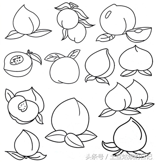 031家有喜欢画画的宝贝？那么这样的水果简笔画可要收藏好