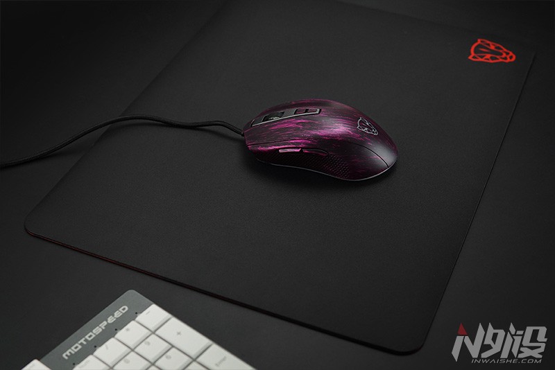 摩豹电竞鼠标垫,橘色鼠标垫测评