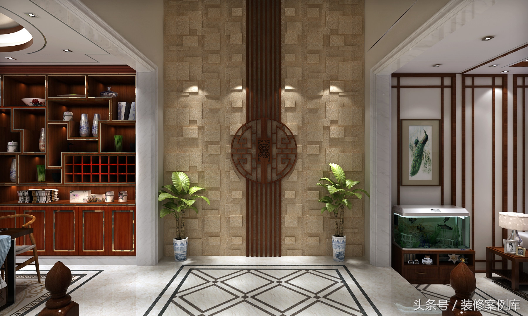 石家庄瑞府360平米别墅,石家庄瑞府三室装修