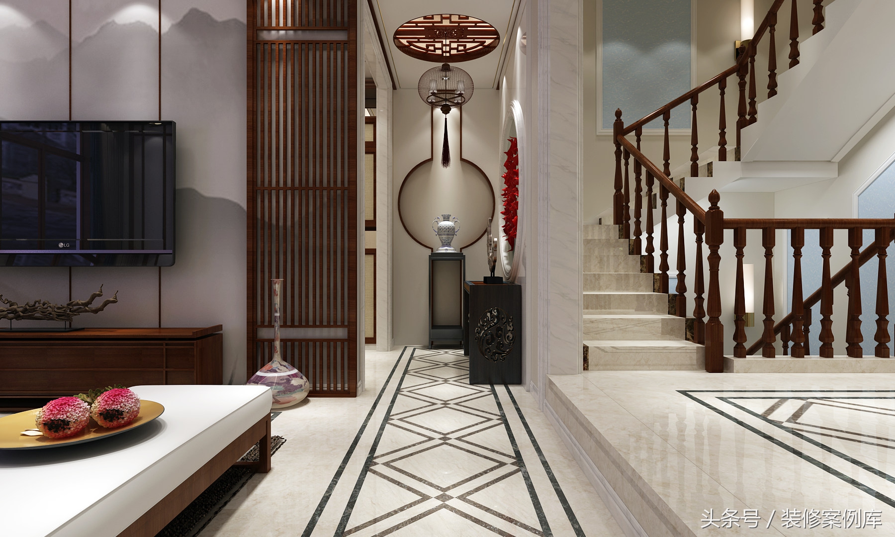 石家庄瑞府360平米别墅,石家庄瑞府三室装修