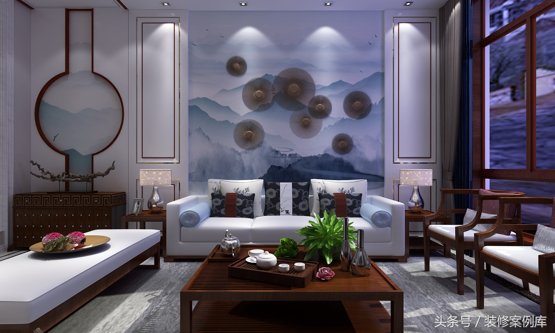 石家庄瑞府360平米别墅,石家庄瑞府三室装修