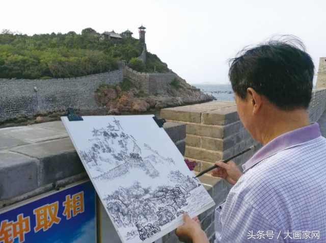 仁德丹青翰墨归元——记烟台市美协顾问、烟台市书协理事江仁元