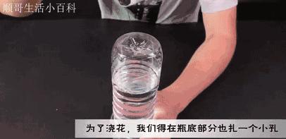懒人浇花神器制作过程,实用小妙招自制浇花神器
