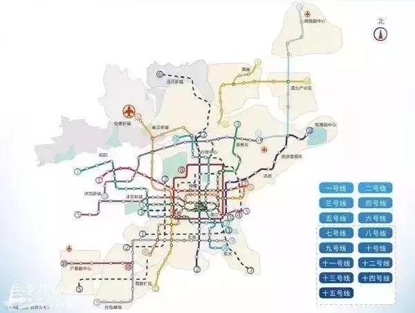 西安地铁最全17条线路一览，八号环线动工在即，看看你家附近的……